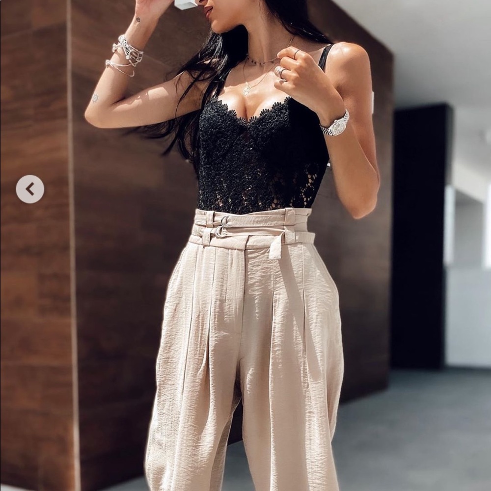 NWT H&M Lyocell-blend pants